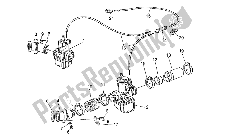 Toutes les pièces pour le Réserve De Carburant du Moto-Guzzi 65 GT 650 1987