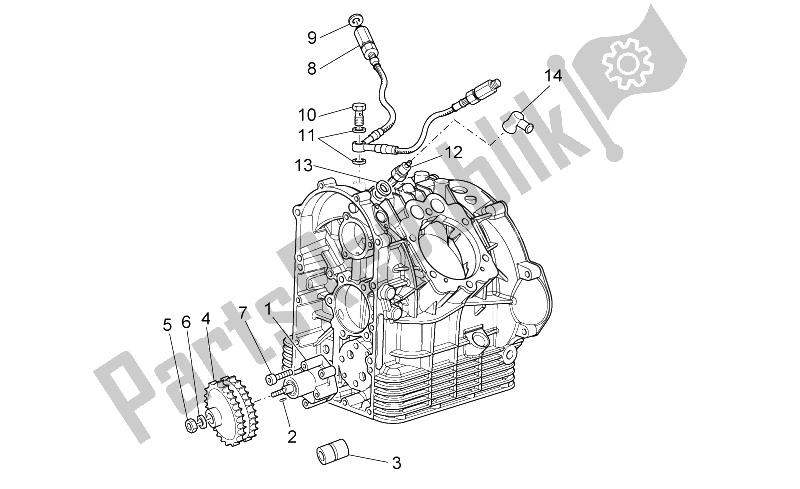 Toutes les pièces pour le Pompe à Huile I du Moto-Guzzi Breva V IE 850 2006