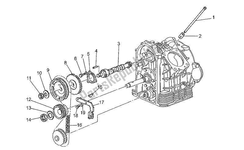 Tutte le parti per il Sistema Di Cronometraggio del Moto-Guzzi Sport Corsa 1100 1998