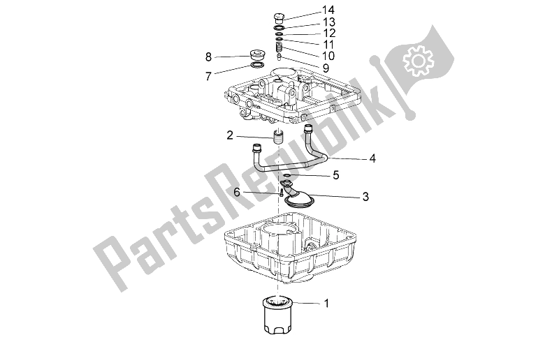 All parts for the Oil Filters of the Moto-Guzzi Stelvio 1200 NTX ABS 2009