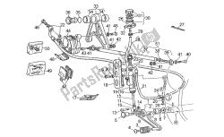 Rear brake system