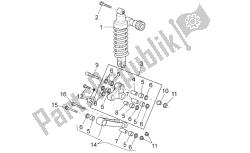 Connecting rod - rear shock abs.