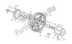 Rear wheel, alloy