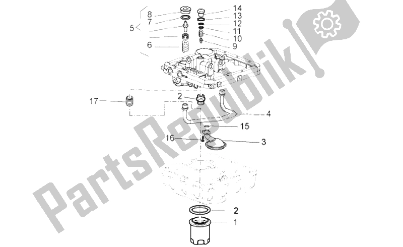 Toutes les pièces pour le Filtres à Huile du Moto-Guzzi Norge Polizia Berlino 850 2008