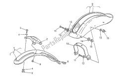 Front/rear mudguards