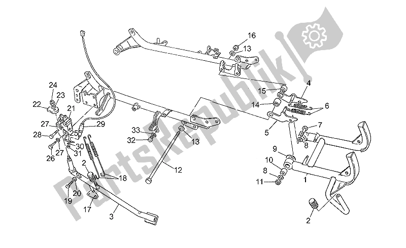 Toutes les pièces pour le Des Stands du Moto-Guzzi California III Carburatori Carenato 1000 1988