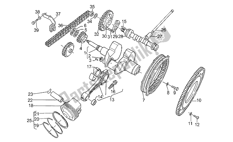 Todas las partes para Eje De Accionamiento de Moto-Guzzi Sport Carburatori 1100 1994