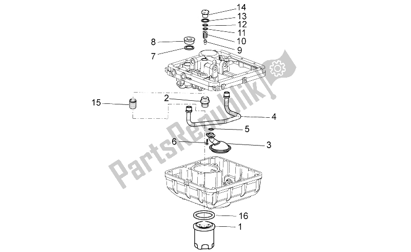 Toutes les pièces pour le Filtres à Huile du Moto-Guzzi Breva V IE 850 2006