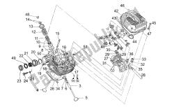 Cylinder head and valves