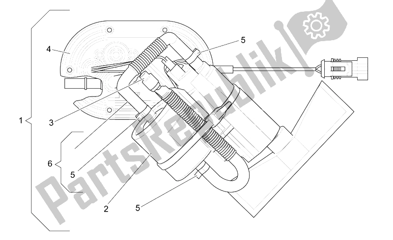 Alle onderdelen voor de Benzine Pomp van de Moto-Guzzi California Classic Touring 1100 2006