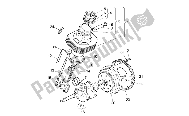 Toutes les pièces pour le Arbre De Transmission du Moto-Guzzi California Stone 1100 2001