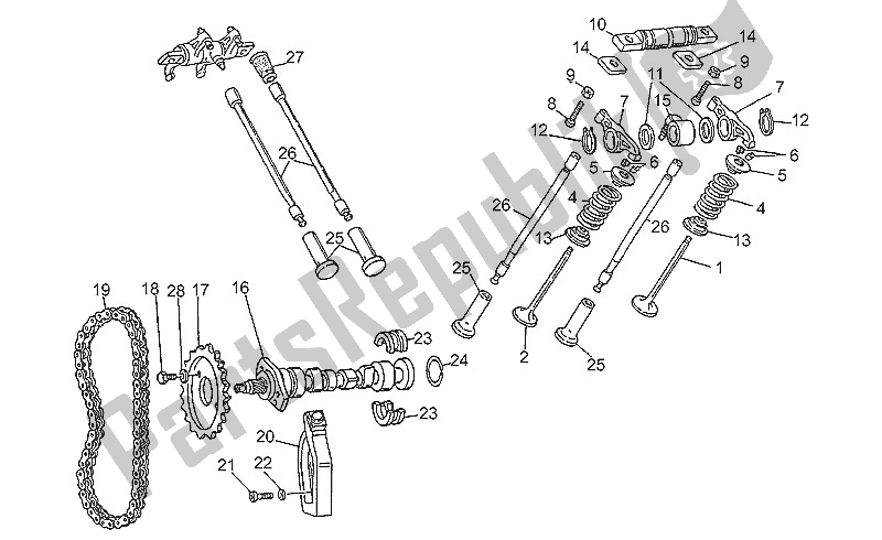 Toutes les pièces pour le Système De Chronométrage du Moto-Guzzi Nevada 750 1993