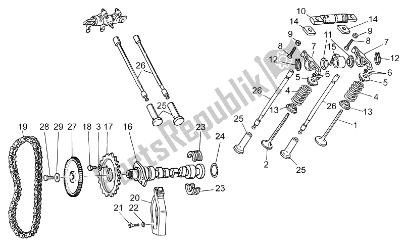 Toutes les pièces pour le Système De Chronométrage du Moto-Guzzi V7 Special Stone 750 2012