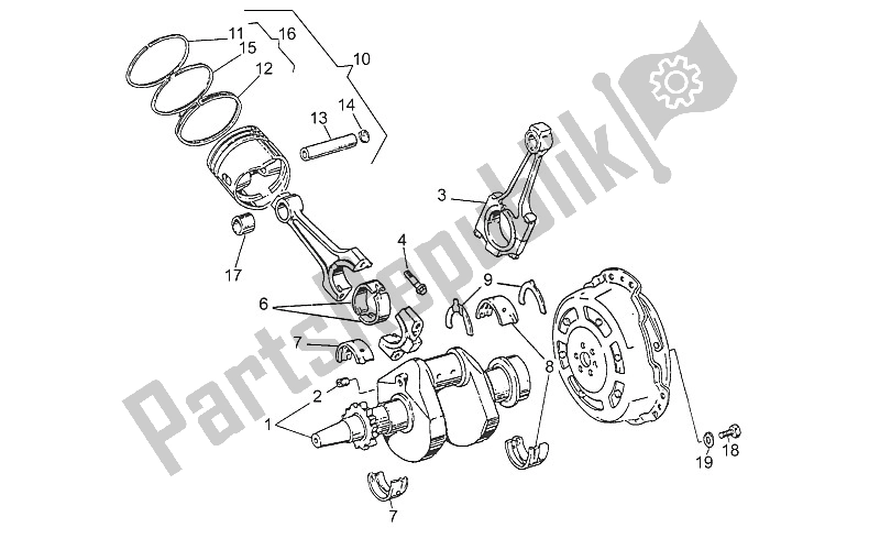 Toutes les pièces pour le Arbre De Transmission du Moto-Guzzi Nevada 750 1993