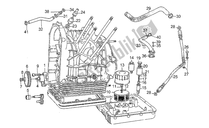 Toutes les pièces pour le Pompe à Huile 1991-d du Moto-Guzzi GT 1000 1987