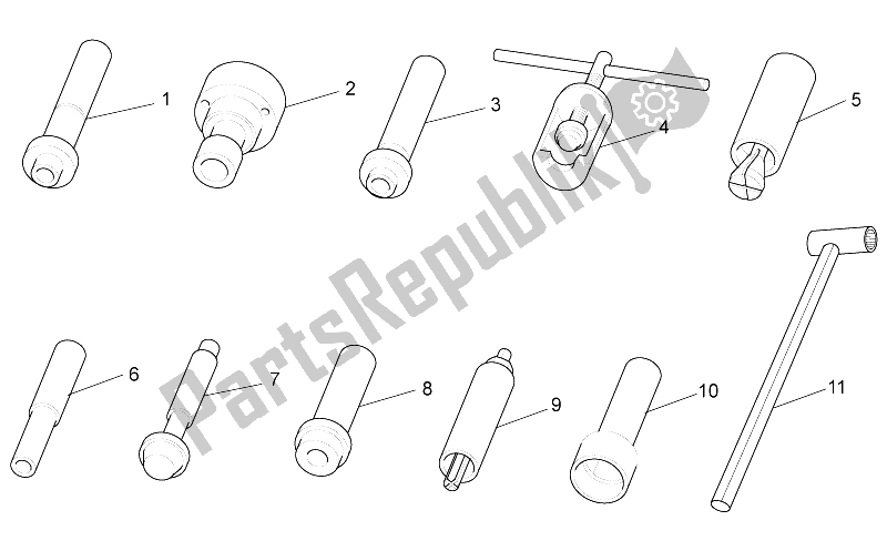 All parts for the Specific Tools I of the Moto-Guzzi Nevada Classic IE 750 2004