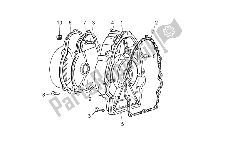 Tutte le parti per il Copertura Del Sistema Di Temporizzazione del Moto-Guzzi Nevada Classic IE 750 2009