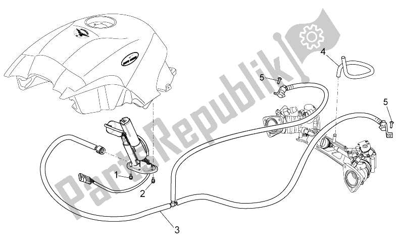 Toutes les pièces pour le Réserve De Carburant du Moto-Guzzi Norge 850 2007