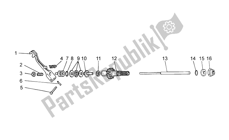 Toutes les pièces pour le Embrayage Ii du Moto-Guzzi Nevada 750 S 2010