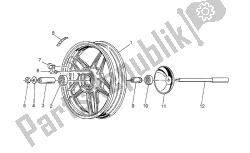 Rear wheel, alloy