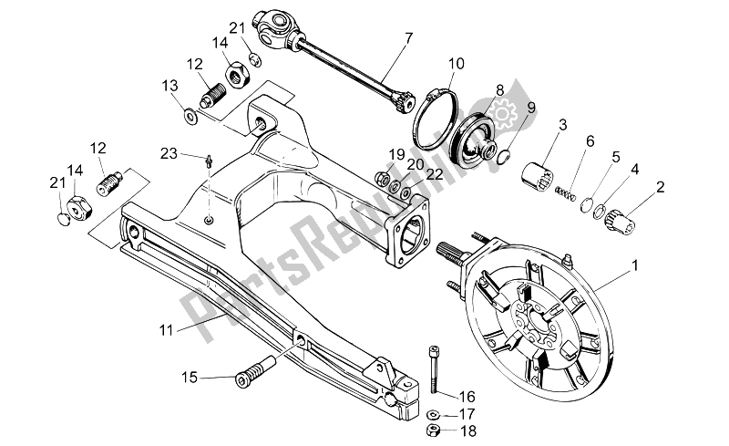 Wszystkie części do Transmisja Kompletna I Moto-Guzzi V7 II Stone ABS 750 2015