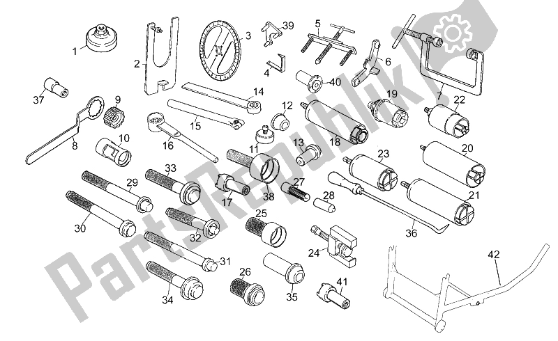 All parts for the Special Tools of the Moto-Guzzi Sport Corsa 1100 1998