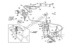 Rear brake system