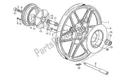 Rear wheel, 1st series