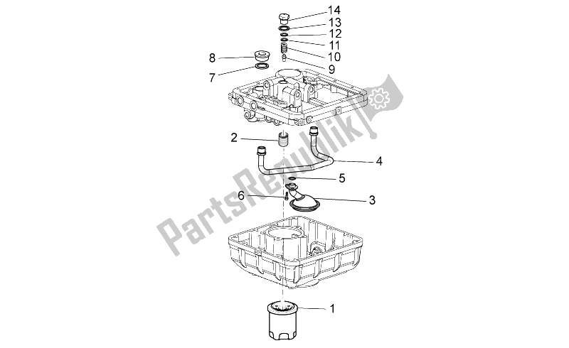 Tutte le parti per il Filtri Dell'olio del Moto-Guzzi Stelvio 1200 8V STD NTX 2011