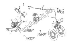 sistema frenante anteriore sinistro / posteriore