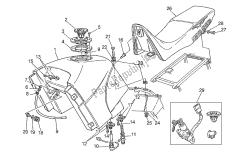 Fuel tank-seat