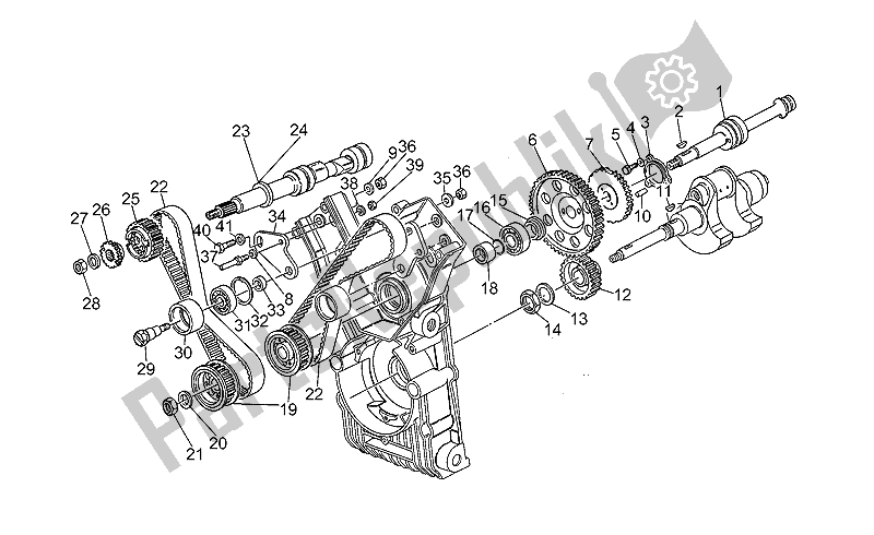 Toutes les pièces pour le Système De Chronométrage du Moto-Guzzi V 10 Centauro 1000 1997