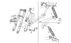 Front/rear shock absorber