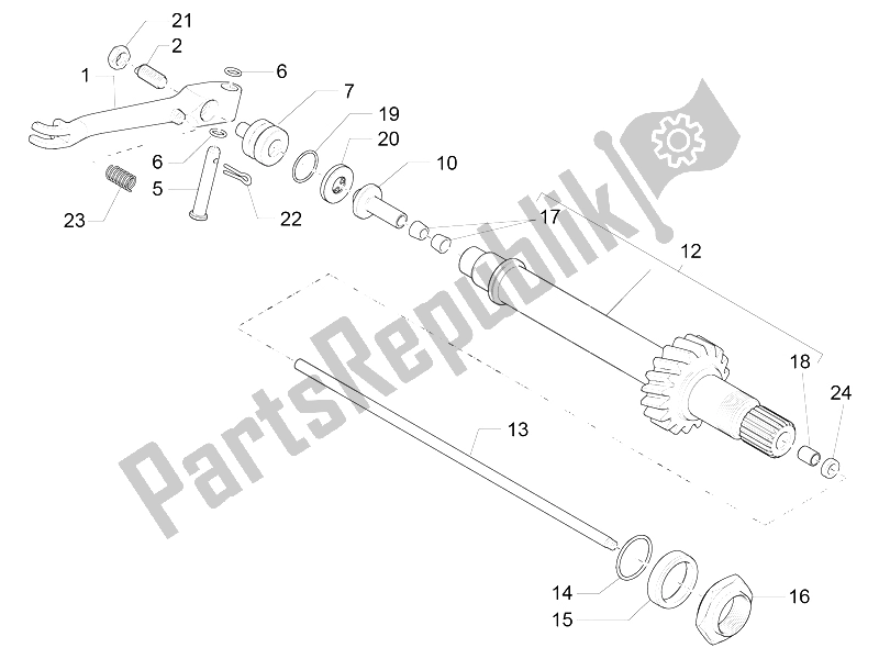 Todas las partes para Embrague Ii de Moto-Guzzi V7 II Racer ABS 750 2015