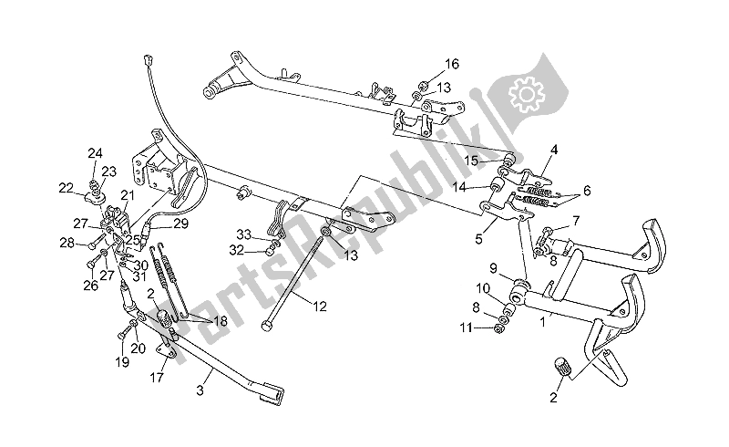 Toutes les pièces pour le Des Stands du Moto-Guzzi California III Carburatori 1000 1987