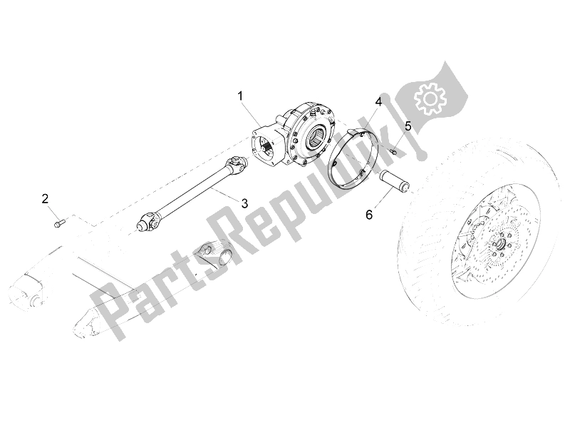 Todas las partes para Transmisión Completa de Moto-Guzzi California 1400 Touring SE ABS 2015
