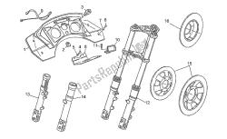 Front fork 850T5 Carab.1989