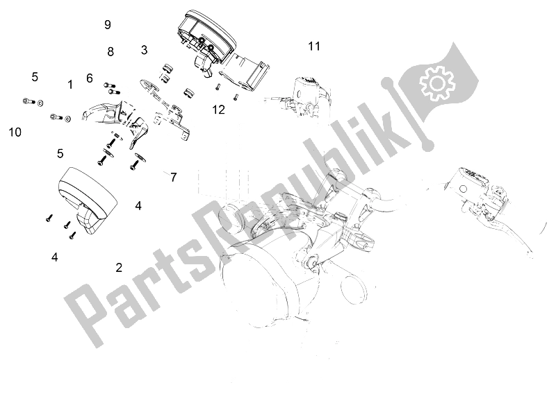 All parts for the Instruments of the Moto-Guzzi Eldorado 1400 2015