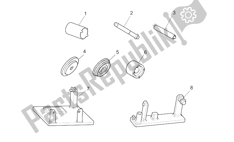 All parts for the Specific Tools Ii of the Moto-Guzzi Griso 1200 8V 2007