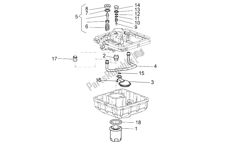 Toutes les pièces pour le Filtres à Huile du Moto-Guzzi Sport 1200 2006