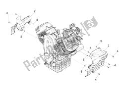 alavanca parcial de completação do motor