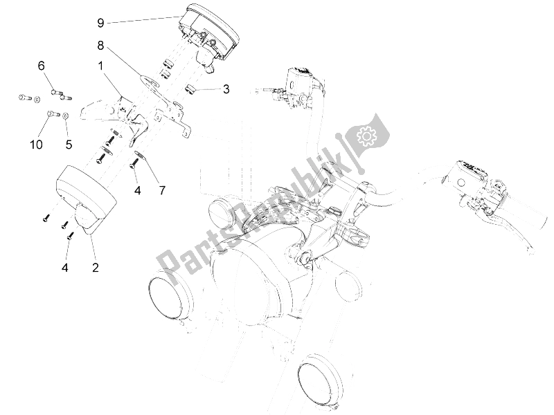 Toutes les pièces pour le Instruments du Moto-Guzzi California 1400 Touring ABS 2012