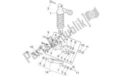 Connecting rod - rear shock abs.