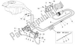 sistema de recuperación de vapor de combustible