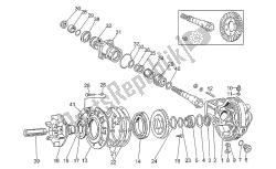 Rear bevel gear