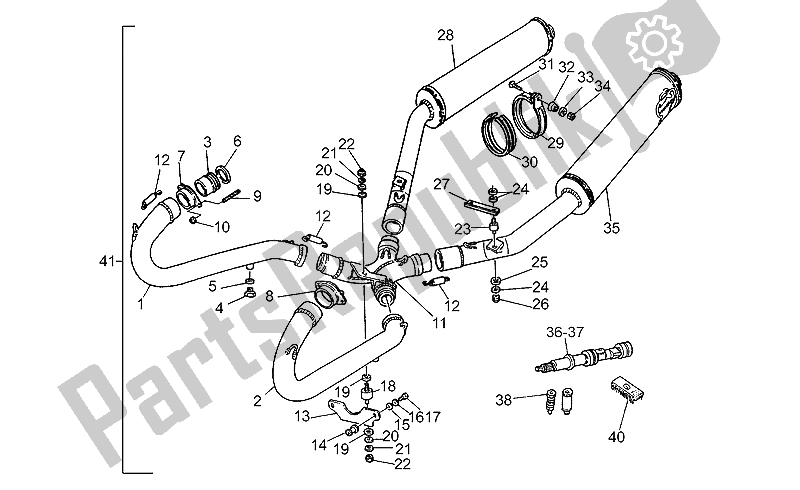 Toutes les pièces pour le Kit Booster du Moto-Guzzi Daytona RS 1000 1997