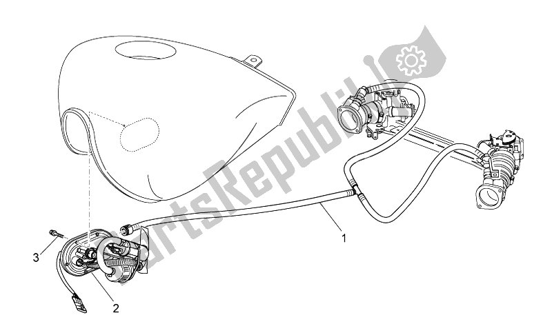 Toutes les pièces pour le Réserve De Carburant du Moto-Guzzi Nevada 750 S 2010