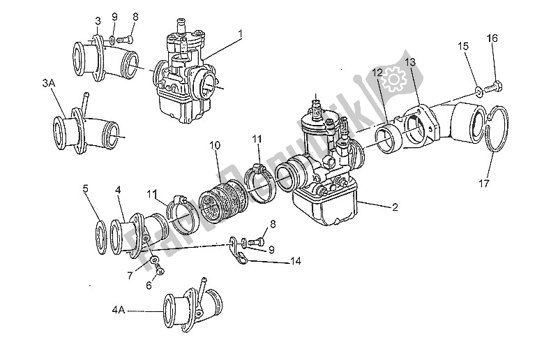 Toutes les pièces pour le Réserve De Carburant du Moto-Guzzi Nevada 350 1993