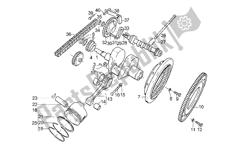 Toutes les pièces pour le Arbre De Transmission du Moto-Guzzi SP II 1000 1985