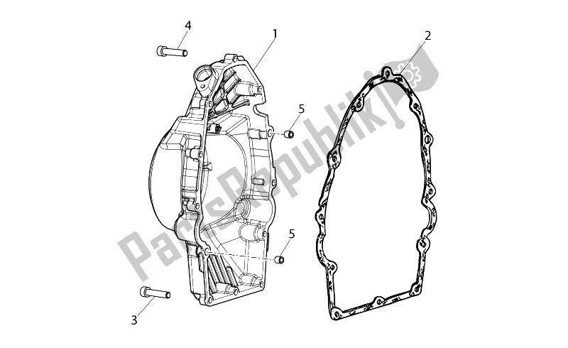 Todas las partes para Cubierta Del Sistema De Sincronización de Moto-Guzzi V7 Racer 750 2014